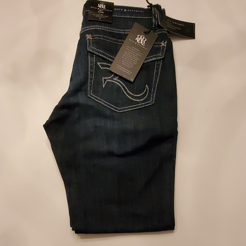 Rock & Republic Denim Capri